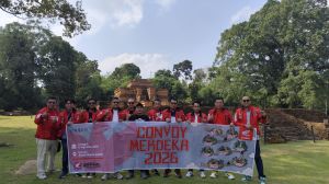 Rayakan HUT ke-81 RI, Bikers Honda Jambi Kompak Ikuti Convoy Merdeka