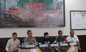 Ketua DPRD Jambi Sebut Pemerintah Pusat Siapkan 500 Sumur Bor & Tambahan Helikopter Water Bombing