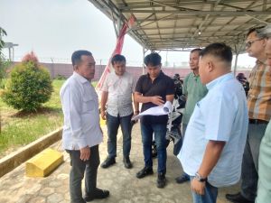 Gubernur Al Haris Tinjau Pembangunan VIP Room Bandara Muara Bungo 