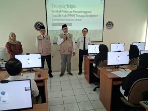 Kemenhaj Rekrutmen PPIH Kloter Kesehatan, 42 Dokter dan Perawat Ikuti Ujian CAT