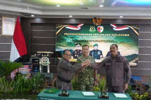 Perkuat Sinergi Gakkum, Kejati Jambi dan  Kodam XX/Tuanku Imam Bonjol Teken PKS