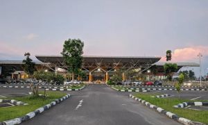 Operasional Penerbangan Rute Jambi–Jakarta di Bandara STS Terdampak Abu Vulkanik Gunung Krakatau