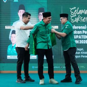 Bupati Fadhil Arief Buka Konfercab GP Ansor Batang Hari 2026, Dorong Program Kerja Aplikatif