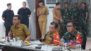 Bupati Fadhil Arief Hadiri Rakor Karhutla Bersama Gubernur Jambi dan Danrem 042/Gapu