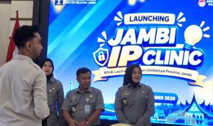 Perkuat Sinergi dan Akses Layanan Hukum, Kemenkum Luncurkan Aplikasi Jambi IP Clinic