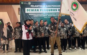 DPD APPSI Bungo Resmi Dilantik, Ketua DPW ke Pengurus : Naungi Pedagang hingga Akar Rumput!
