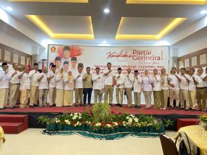 SAH Pimpin Konsolidasi Gerindra Jambi, Perkokoh Ideologi dan Sukseskan Program Presiden Prabowo