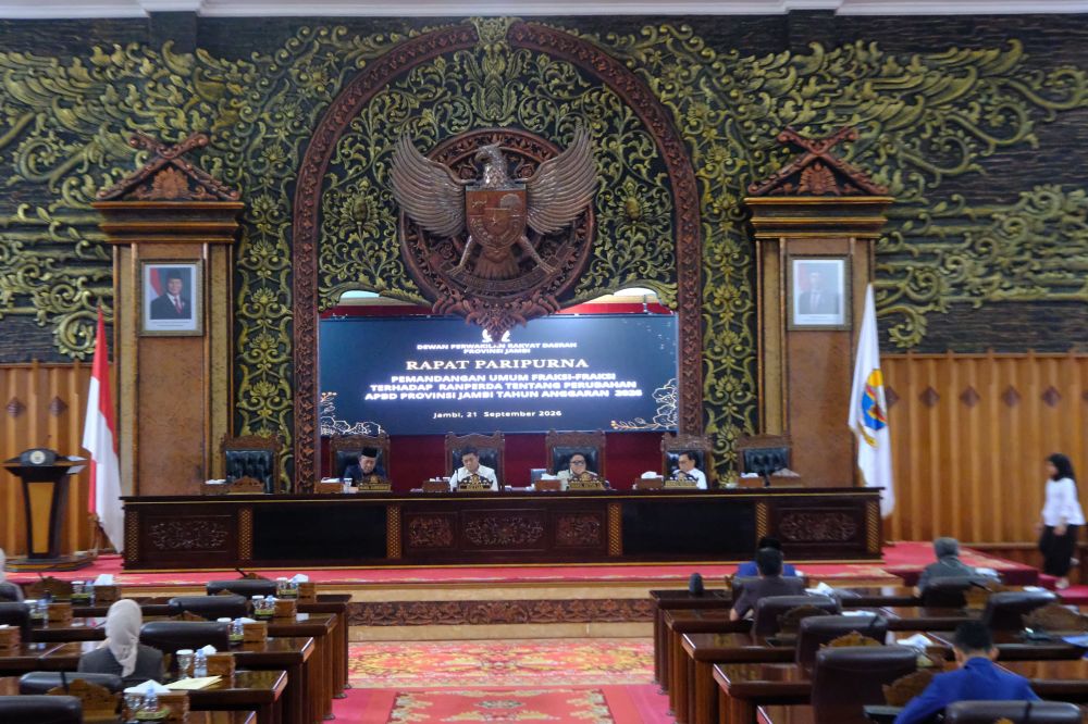 Fraksi Gerindra DPRD Provinsi Jambi Soroti Potensi Defisit Rp63 Miliar