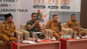 Danrem 042/Gapu di Ekspose RPPEG : Perkuat Sinergi Perlindungan Ekosistem Gambut Jambi