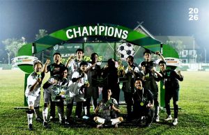 Drama Adu Penalti Warnai Kemenangan Batang Hari FC B di Final Fun Football Pers Se-Jambi